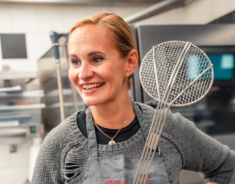 Dobrovaření s Monikou Absolonovou v restauraci Červený Jelen