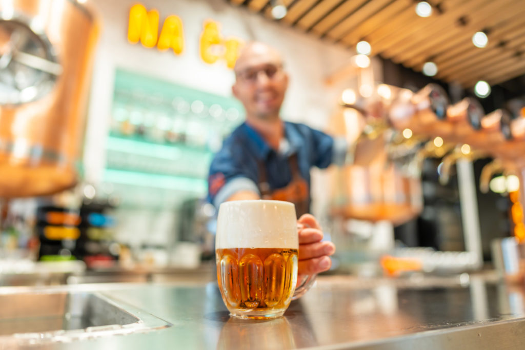 PODCAST: Restaurace Na Čepu v budově Nákupní galerie Myslbek