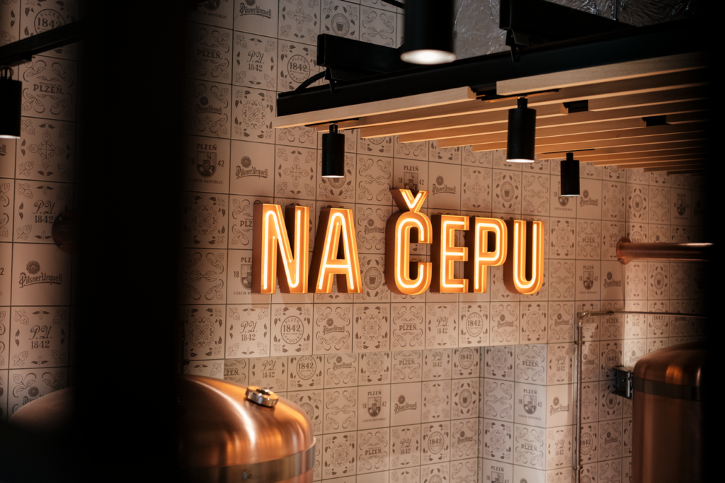 PODCAST: Restaurace Na Čepu v budově Nákupní galerie Myslbek