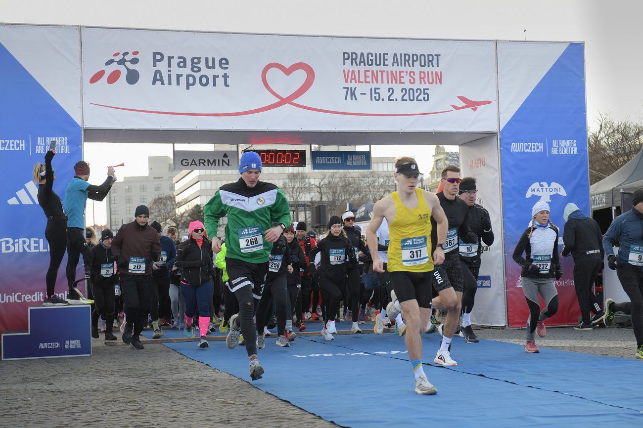 Stromovku zaplní běžci: RunCzech startuje sezónu Valentýnským během