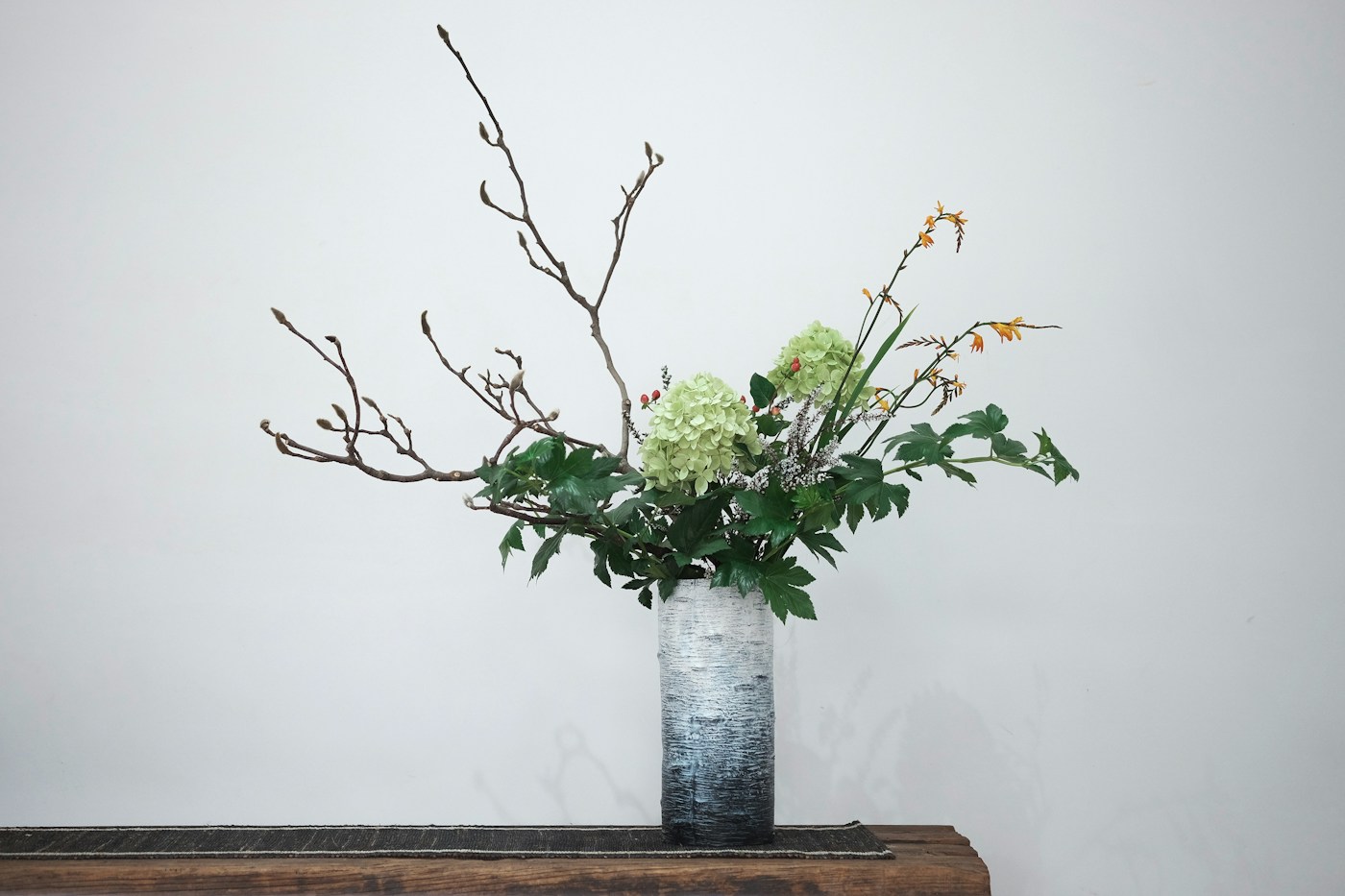 Japonské květinové umění ikebana – ilustrační snímek