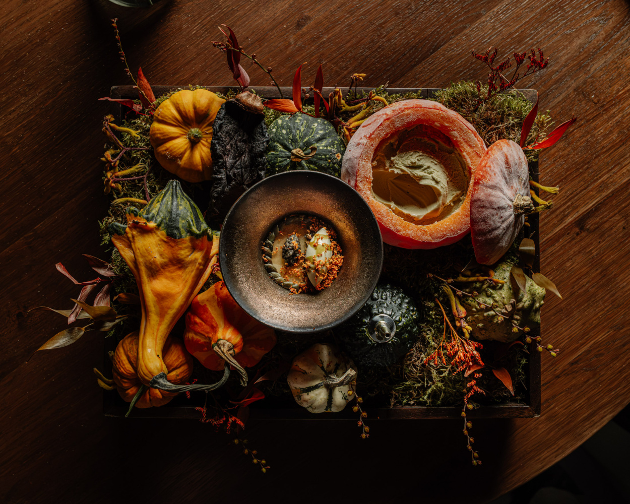 Výběr pokrmů restaurace Reason při představení menu Lovecká sezona